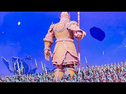 Grand Cathay Struggle Against Kislev | Total War Warhammer 3 | Cinematic Battle