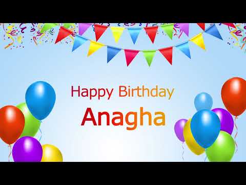 Happy Birthday Anagha