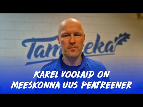 JK Tammeka meeskonna uus peatreener on Karel Voolaid