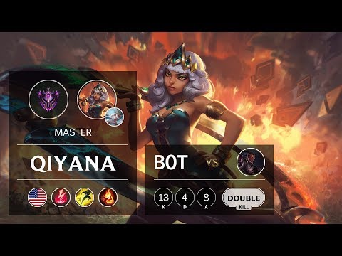 Qiyana Bot vs Lucian - NA Master Patch 9.19