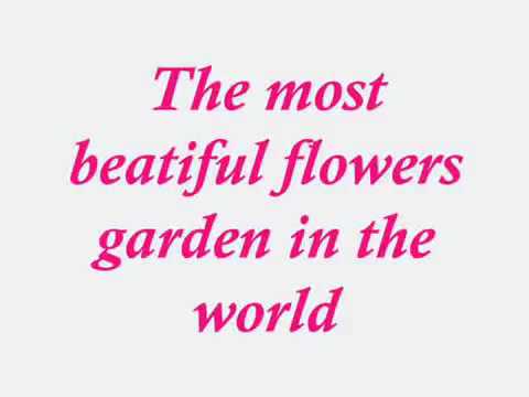 The most beautiful flower garden in the world