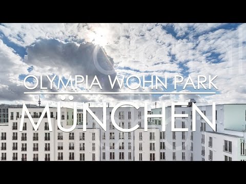 Olympia Wohnpark München Drohnenaufnahmen