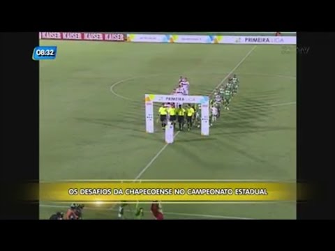 Chapecoense empata com o Joinville na estreia pela Primeira Liga