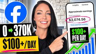 How I Built a 370K Facebook Page & Monetized It FAST