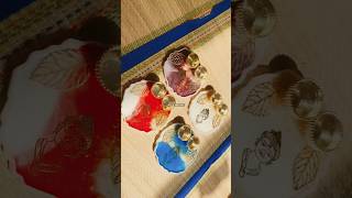 Rakhi puja thali #viral #art #shorts #resin #rakhi