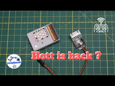 ELRS RX + Hott Telemetry Sensor 👻