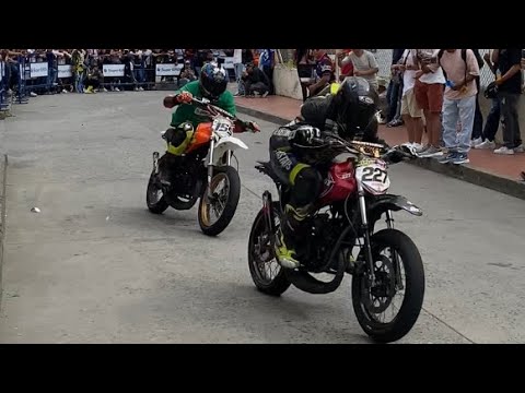 Carrera de Motovelocidad Colombia Categoría 150cc Élite - Gancho Avion227 y Miko155 🏁 Ancuya Nariño