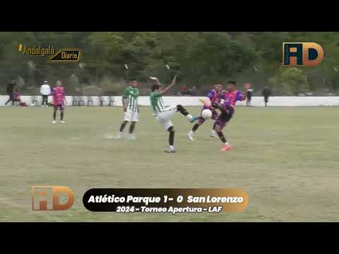 Atl Parque vs San Lorenzo (Apertura 2024 LAF - Fecha 1)