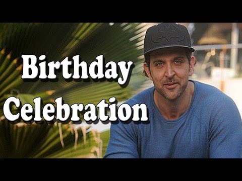 Hrithik Roshan Cuts Cake With Media !!
