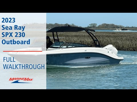 Sea Ray SPX 230 Outboard video