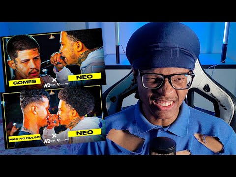 React 2 EM 1: NEO X GOMES | MÃO NO BOLSO X NEO | 392ª BATALHA DA ALDEIA