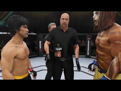 Bruce Lee vs. Scarecrow (EA Sports UFC 3)