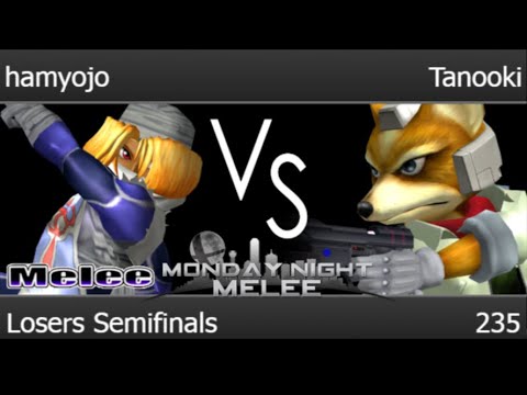 MNM 235 - FYVE | hamyojo (Sheik) vs Tanooki (Fox) Losers Semifinals - Melee