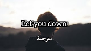 NF - Let you down مترجمة