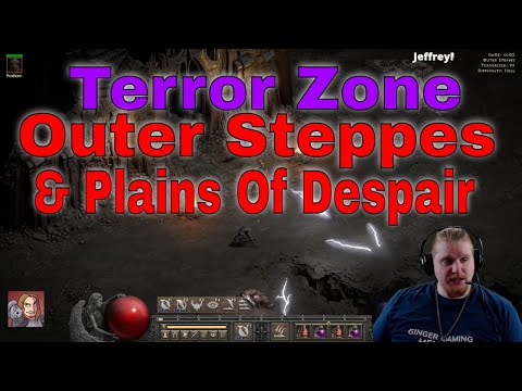 D2R 2.5 PTR "TERRORIZED ZONE" (Outer Steppes & Plains Of Despair)