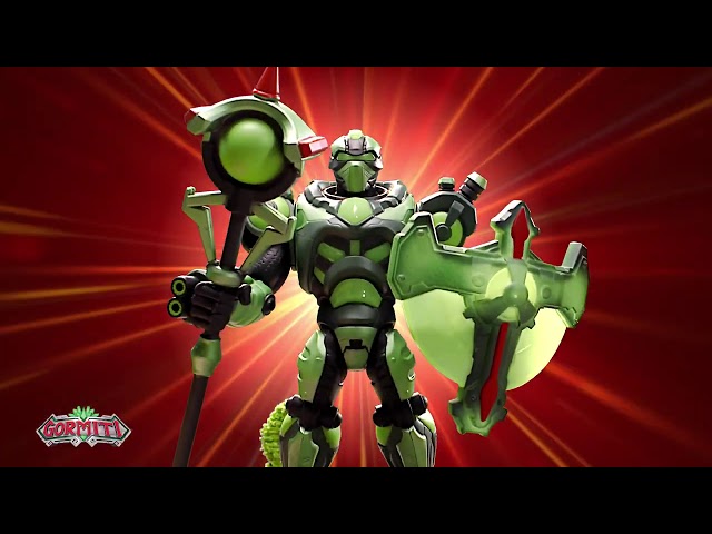 Vídeo relacionado con Gormiti, Figura articulada de 27 cm, Gormiti con Ataque Luminoso, Modelo Tierra - Rockard, para niños a Partir de 4 años, GRV074