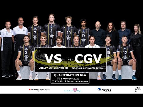 Volley Schönenwerd vs. Chenois Geneve Volleyball