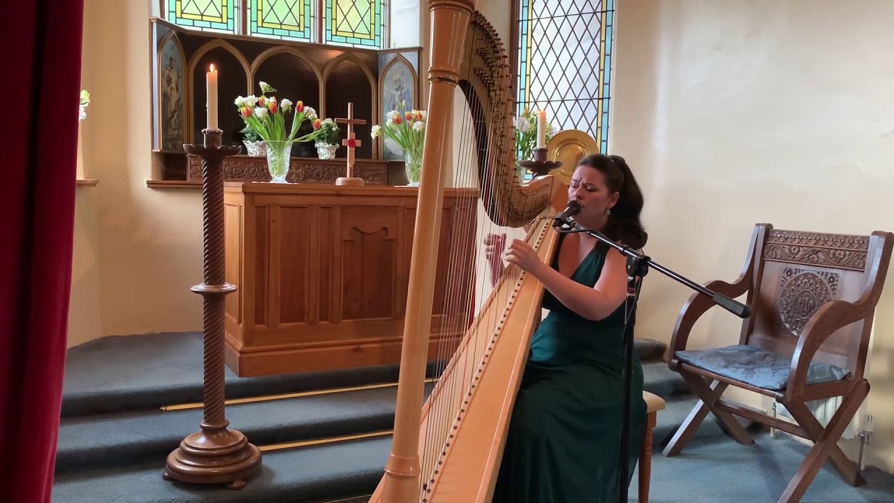 Video The Singing Harpist Harpist Derbyshire