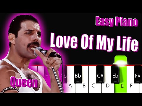 Learn To Play "Love Of My Life" By Queen On Piano - Easy Tutorial