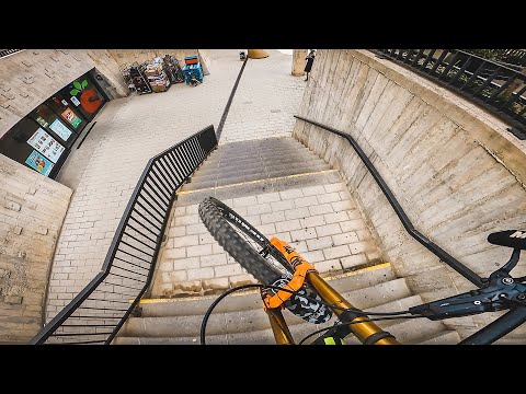 URBAN DOWNHILL MTB Street Tour Premia De Mar - Lukas Knopf