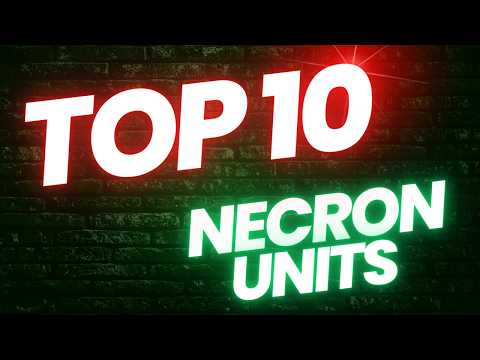 Top 10 Necron Units in the Meta Right Now (10th Edition Warhammer 40K)