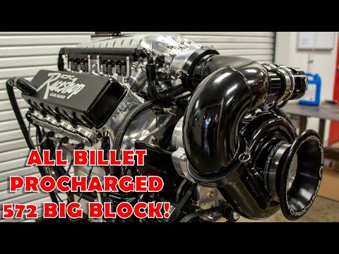 Dyno: Procharged Billet 572 Big Block
