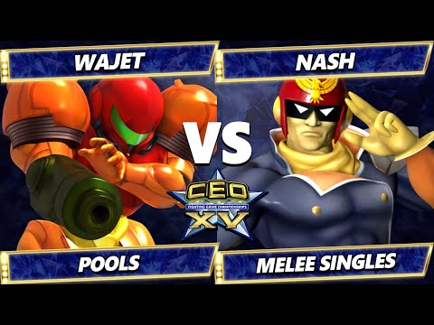 CEO 2025 - Wajet (Samus) Vs. Nash (Captain Falcon) Smash Melee - SSBM