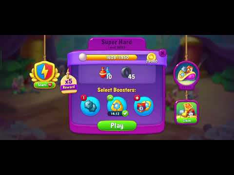 fishdom satisfying level 9692-9693(including superhard level)