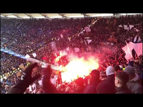 St. Pauli Ultras vs Hamburger SV | Hamburger Stadtderby | 2. Bundesliga