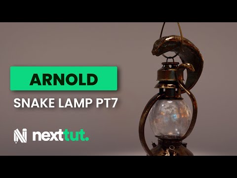 MAYA TUTORIAL Snake Lamp Cinematic Asset part 1