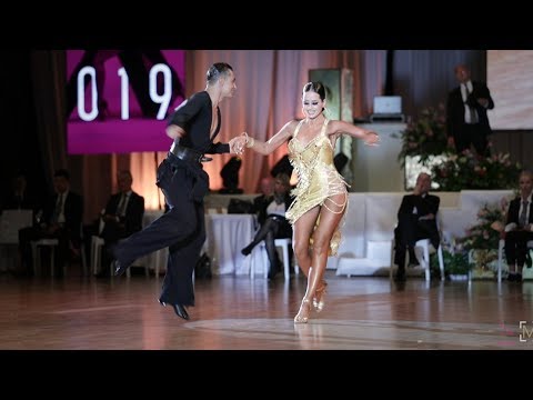 Cseke Zsolt Sandor - Malika Dzumaev, GER | 2019 PODF Prague | WDSF WO LAT - solo J