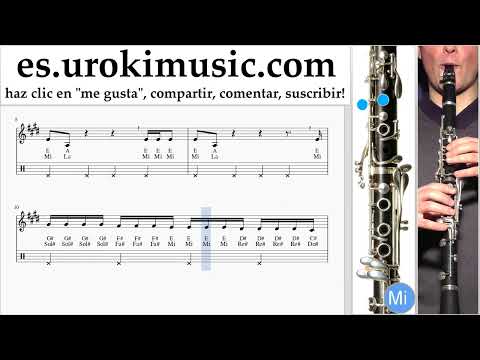 Como Tocar Clarinete Taylor Swift - You Need To Calm Down Tablatura um-i927