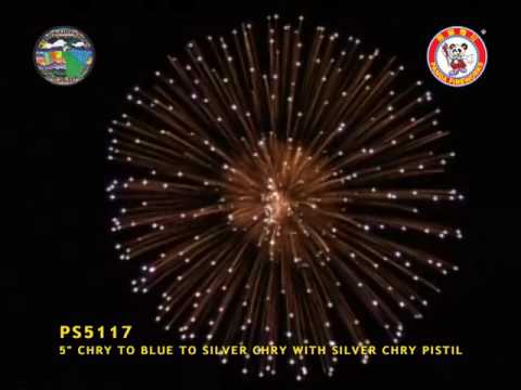 SS125CH07 - 5 INCH SHELL - WIZARD FIREWORKS - PS5117