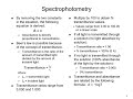 Clinical Chemistry Lab Calculations: Spectrophotometry, Beer's Law, and Acid-Base Balance