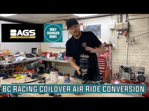 BAGS -BC Racing Coilover - Air Ride Conversion -1983 Mk1 Golf GTI Restoration 1.8 20v t Bagging