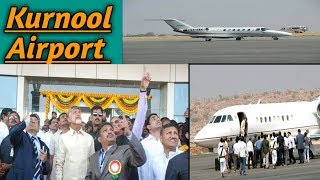 preview picture of video 'Kurnool Airport ||Opening by Ap CM Chandra Babu Naidu||2019'