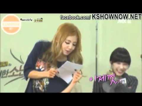 SNSD Hyoyeon reading in sexy manner~