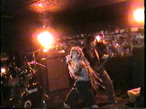 Crisis live part 1 at the Caboose Garner NC 10/29/98 hardcore female fronted heavy metal