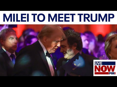 Video | Argentine President Milei to meet Trump &amp; Netanyahu