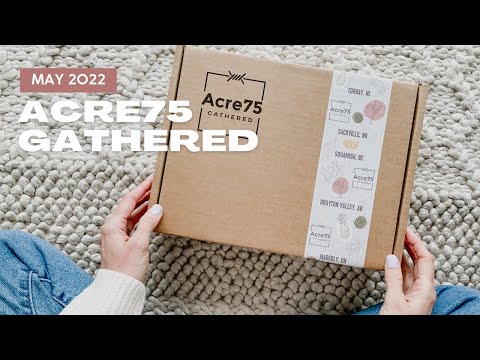 Acre75 Gathered Unboxing Summer 2022