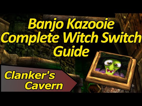 Getting the Witch Switch Jiggy in Clanker's Cavern - Banjo Kazooie Witch Switch Guide