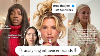 Matilda Djerf drama & the issue with influencer brands