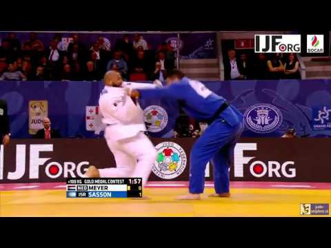 Judo 2016 Grand Prix Tbilisi: Meyer (NED) - Sasson (ISR) [+100kg] final