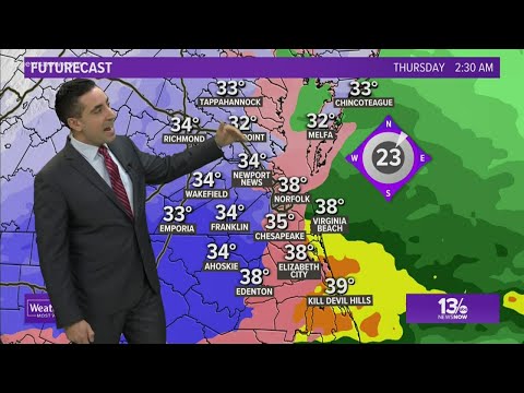 Possible first snowfall of 2021