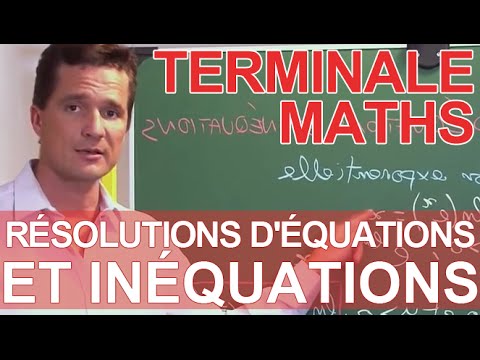 Équations, inéquations et logarithme népérien