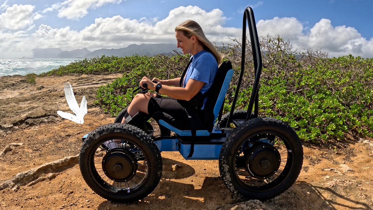 My Off Road Wheelchair can now Climb Stairs