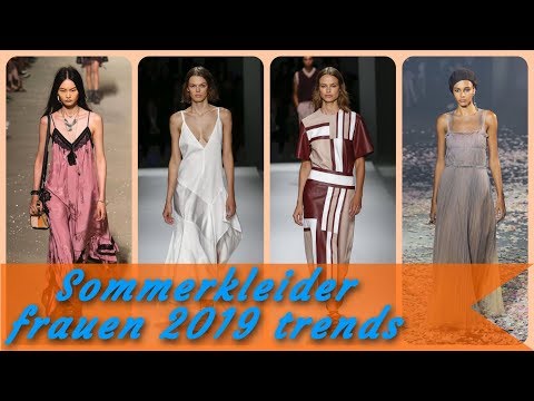 Sommerkleider frauen 2019 trends