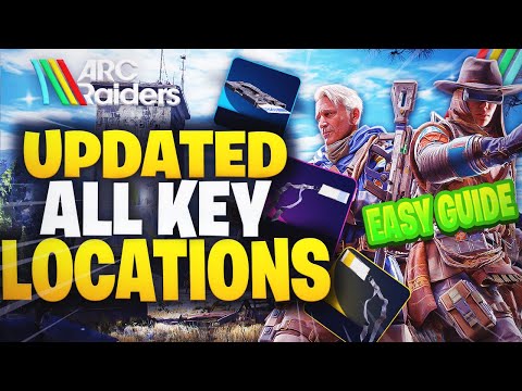 Arc Raiders - All UPDATED Key Card Locations In 3 Minutes!