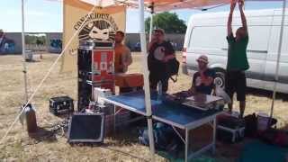 Papa Buju & Giuan pon the Telephone Riddim @ Call From Woodstock  2015 - Acquaviva (Bari, Italy)