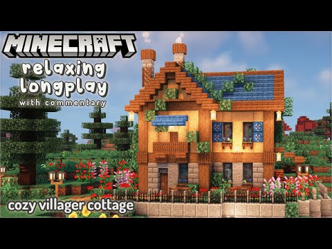 BUILDING A CUTE FROG HOUSE 🐸✨ | Minecraft Cozy Cottage Longplay